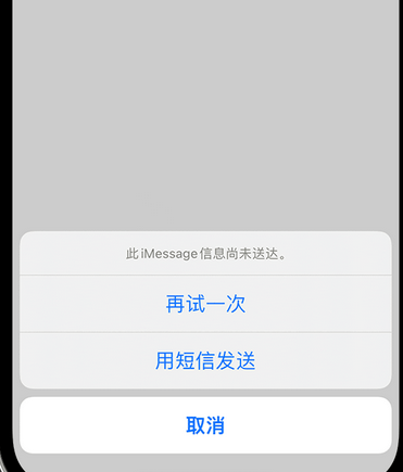 湟中apple维修iPhone上无法正常发送iMessage信息