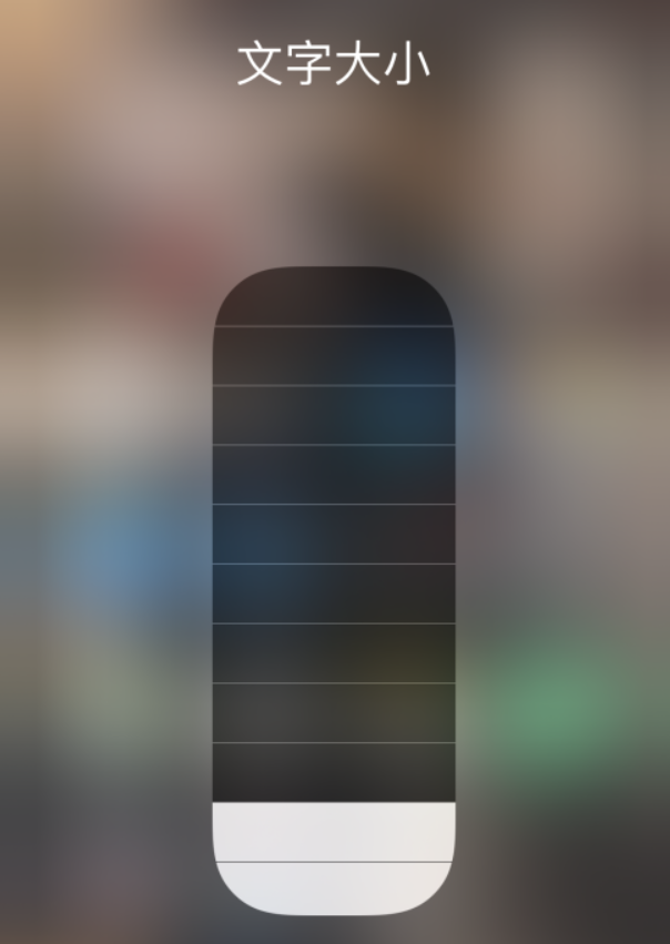 湟中苹果手机维修分享小技巧：在 iPhone 控制中心快速调节字体大小 